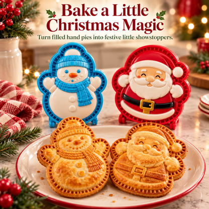 🎄✨Christmas Hand Pie Molds – Press, Fill & Create Festive Holiday Treats