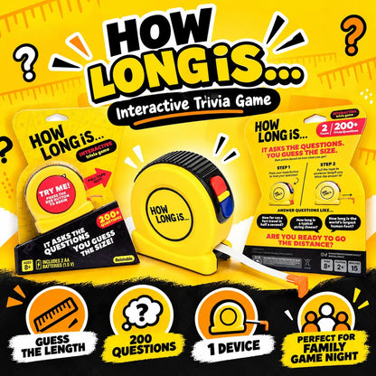 How Long Is by Relatable - The Interactive Trivia Game Where You Guess the Length