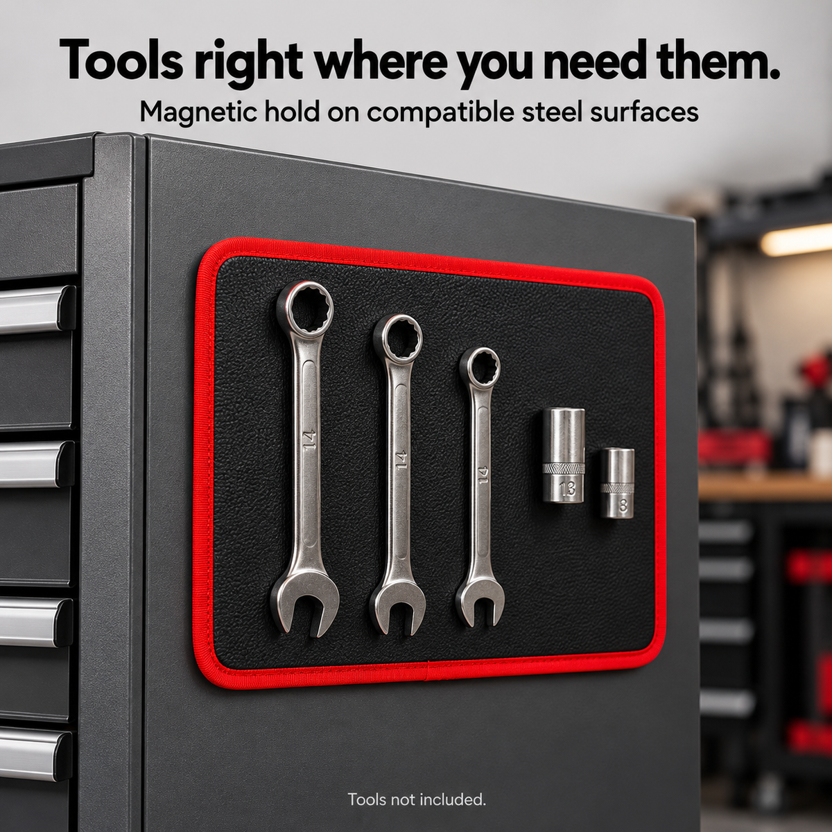 🛠️‌3PC Flexible Magnetic Tool Mat & Tray Holder