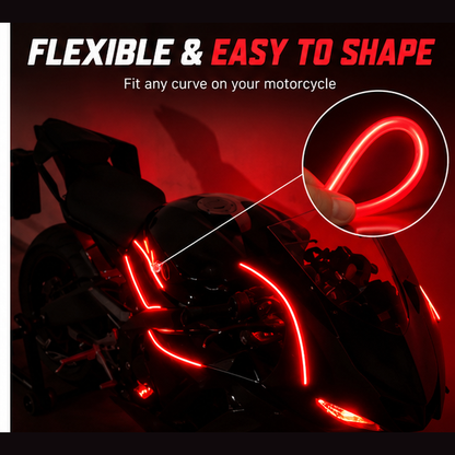 Neon light strip - 360°  light emitting string lamp