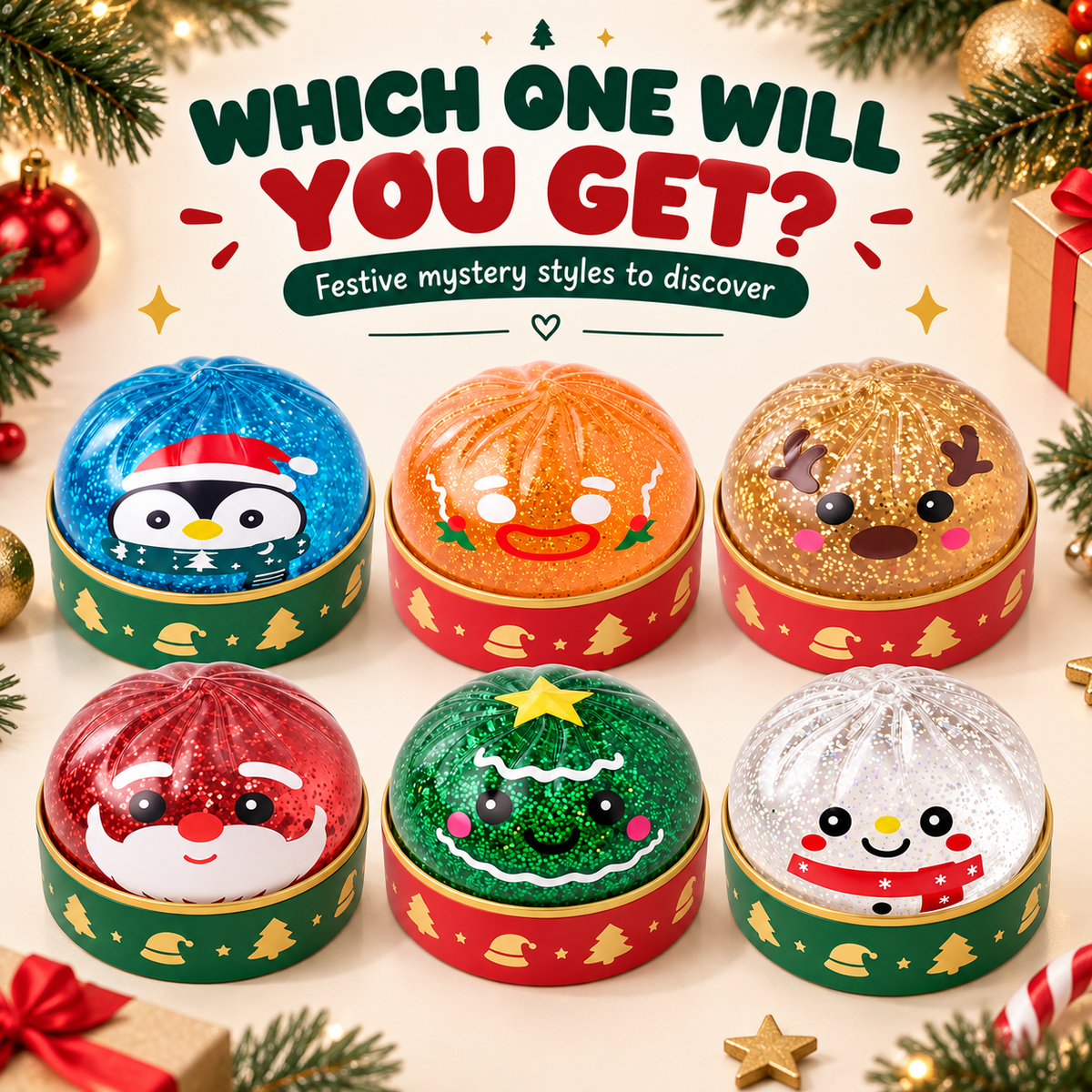 Christmas Squishy Dumplings