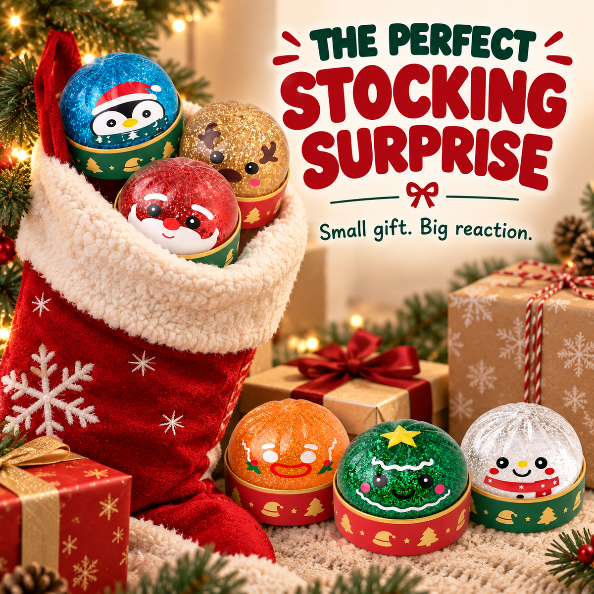 Christmas Squishy Dumplings