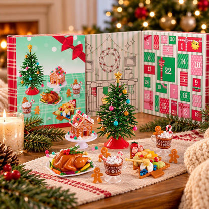 🎄 24-Day Holiday Miniature Advent Calendar | Craft Your Magic
