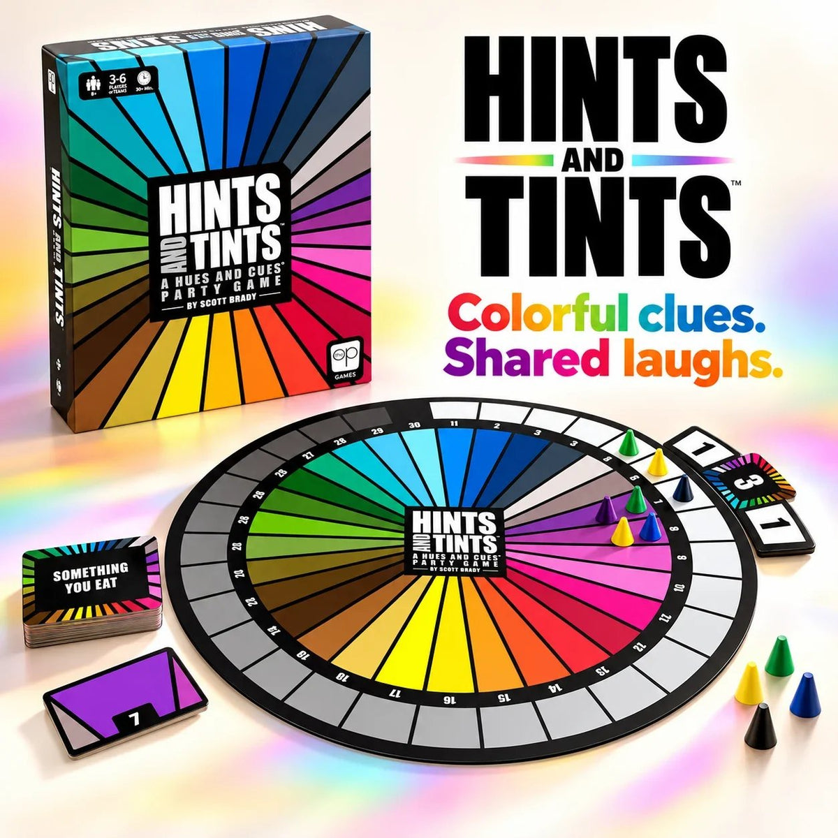 🎨 Hints and Tints – Creative Color Guessing Party Board Game for Family & Friends