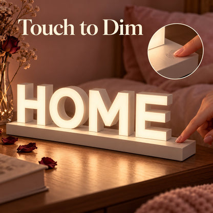 Reconfigurable Magnetic LED Letter Light | For desk & event decor✨🎁