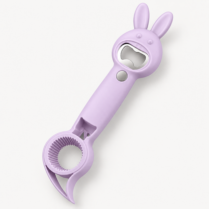 🐰 6-in-1 Magnetic Rabbit Opener – Jar, Bottle, Can & Wine Opening Tool