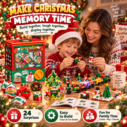 🎅 2026 Christmas Capsule Building Blocks, Surprise Mini Building Set