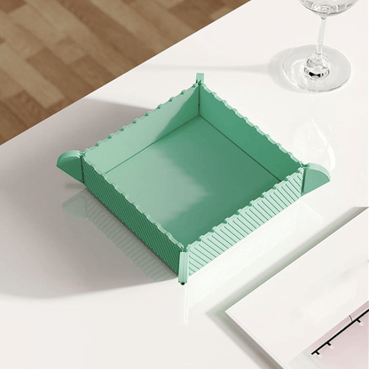 🔥2 in 1 Foldable Magnetic Silicone Trivet & Serving Tray