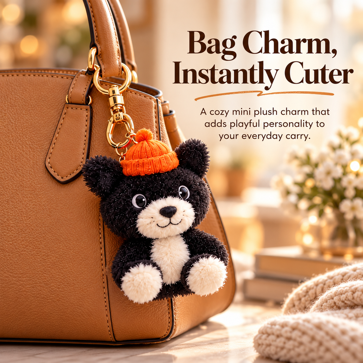 🎄 24-Day Plush Advent Calendar – Mini Character Surprises & Collectible Bag Charms