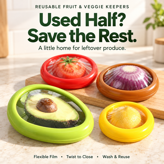 Silicone Fruit And Vegetable Fresh-keeping Box