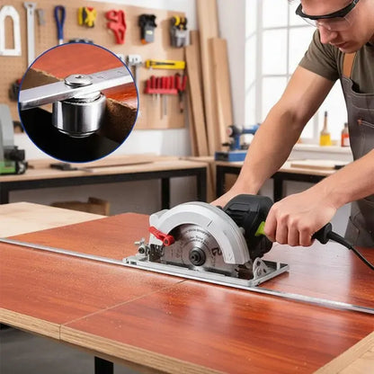 📏 Straight-Edge Double Axis 50cm Positioning Calipers – Precision Measuring Tool for Woodworking