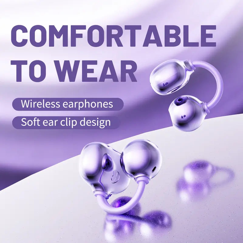 Open-Ear Wireless Earbuds – Comfortable Fit, 36H of Listening