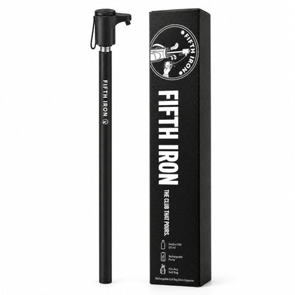 FIFTH IRON drink dispenser standing next to its box