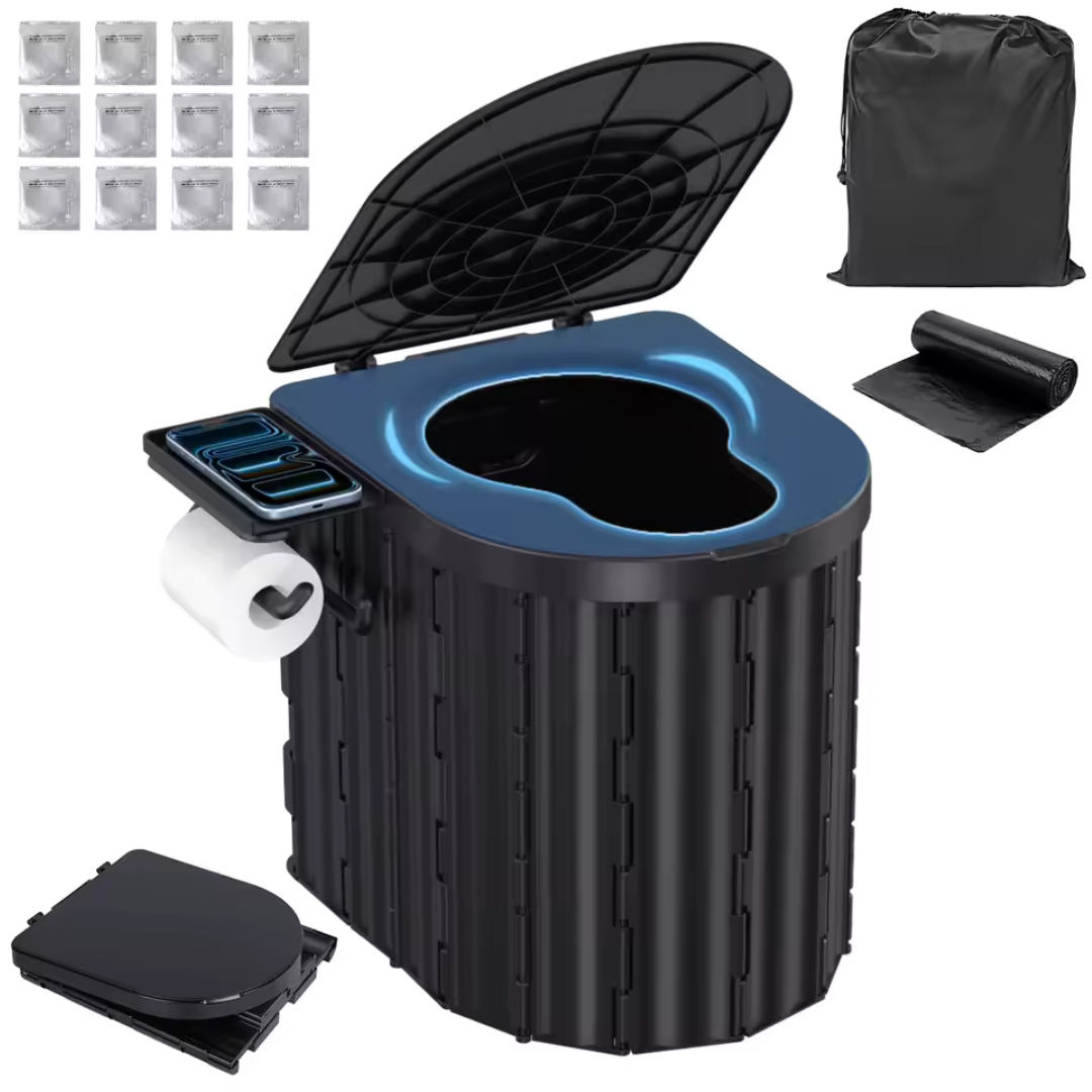Portable Folding Toilet for Small Boats