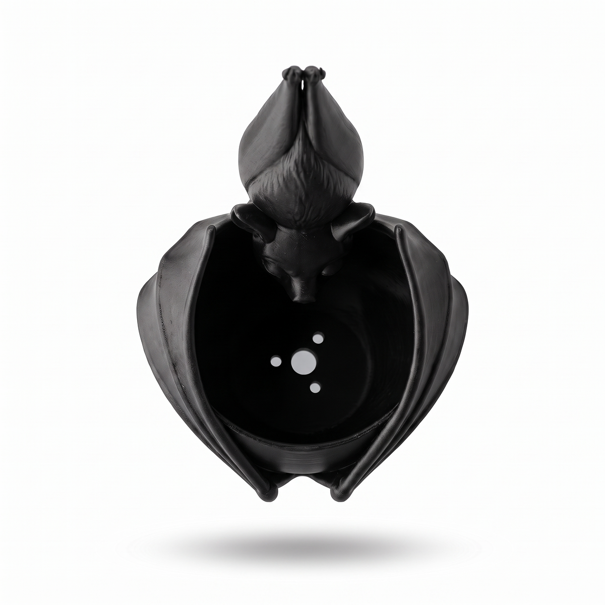 Gothic Bat Hanging Flower Pot — Unique Halloween Plant Decor
