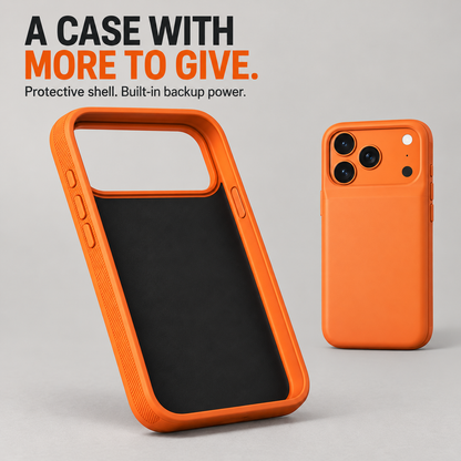 🔋 Rechargeable Battery Case for iPhone 13–18 Series