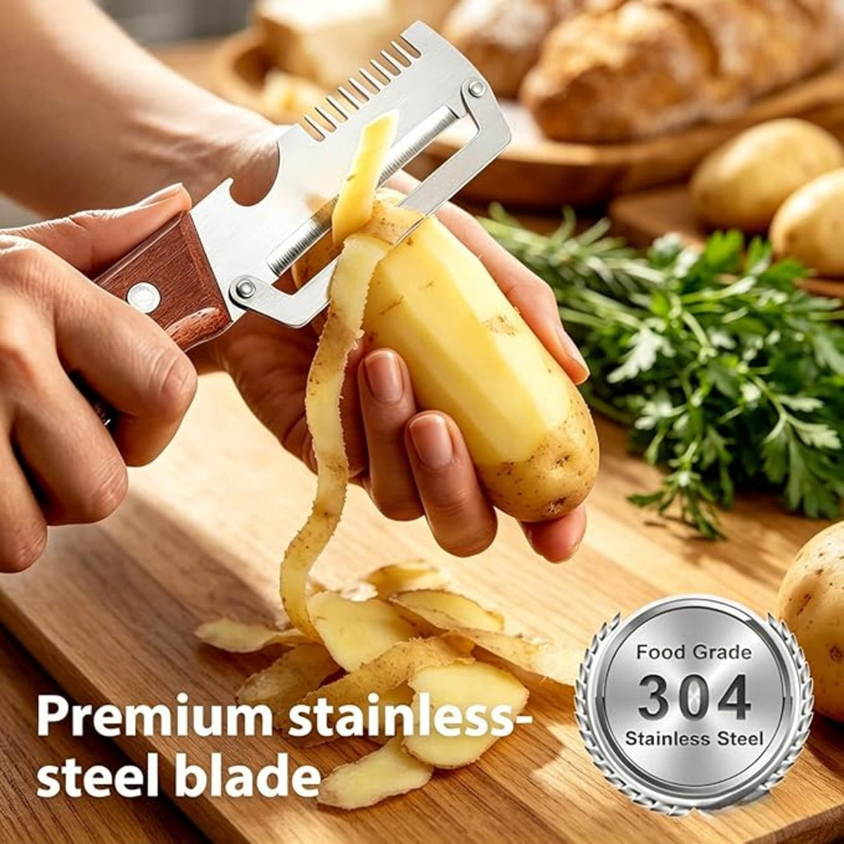 🥕3-in-1 Multi-Function Vegetable Peeler