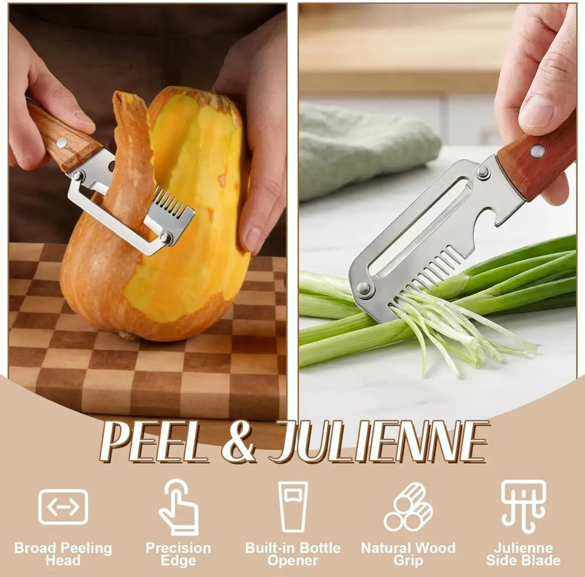 🥕3-in-1 Multi-Function Vegetable Peeler