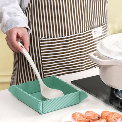 Sottopentola Magnetico in Silicone 🍳🧲 | Da Tappetino Piatto a Piccolo Vassoio Pieghevole