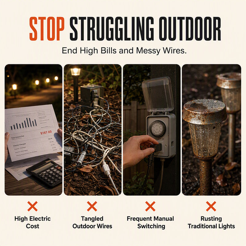 ☀️ Solar Pathway Stake Light – Automatic Outdoor Garden & Walkway Accent Lighting✨🌿