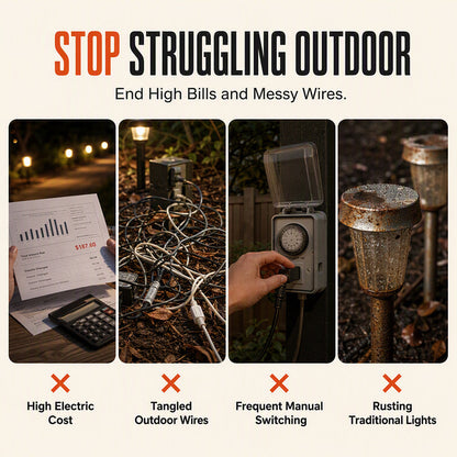 ☀️ Solar Pathway Stake Light – Automatic Outdoor Garden & Walkway Accent Lighting✨🌿