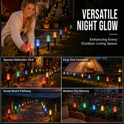 ☀️ Solar Pathway Stake Light – Automatic Outdoor Garden & Walkway Accent Lighting✨🌿