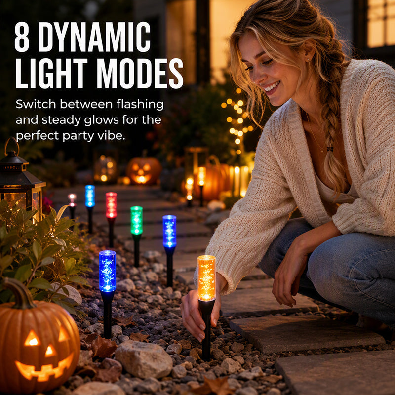 ☀️ Solar Pathway Stake Light – Automatic Outdoor Garden & Walkway Accent Lighting✨🌿