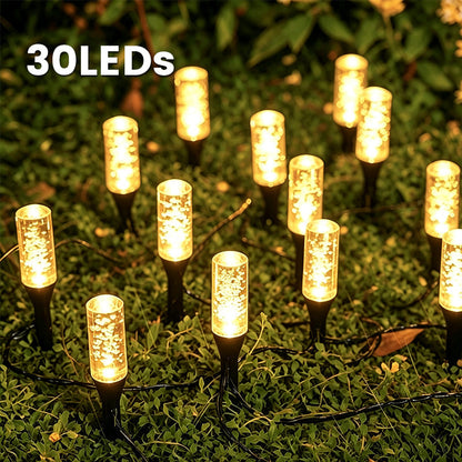 ☀️ Solar Pathway Stake Light – Automatic Outdoor Garden & Walkway Accent Lighting✨🌿