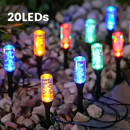 ☀️ Solar Pathway Stake Light – Automatic Outdoor Garden & Walkway Accent Lighting✨🌿