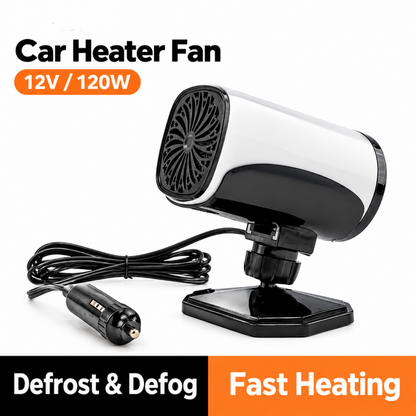 ✨Portable Car Heater Defroster with 360-Degree Rotating Base🥶