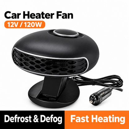 ✨Portable Car Heater Defroster with 360-Degree Rotating Base🥶